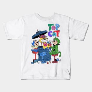 Top Cat Gang # Kijang Mas Kids T-Shirt